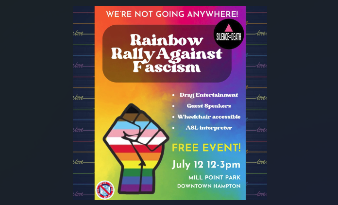 Rainbow Rally Against Fascism