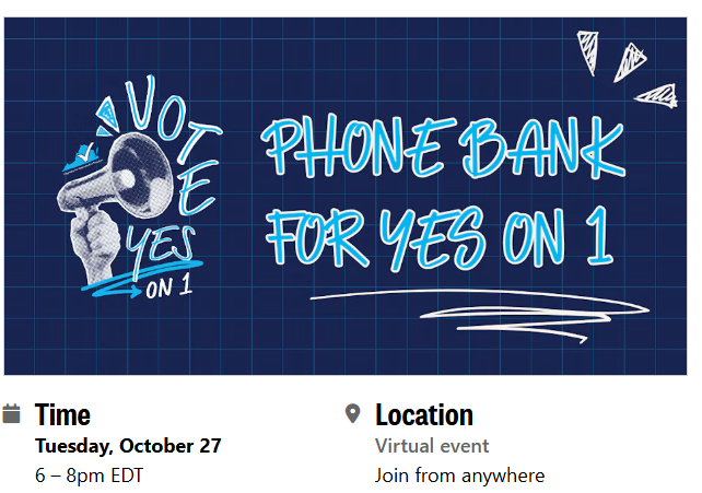 Phone Bank Opportunity: Reproductive Freedom Amendment