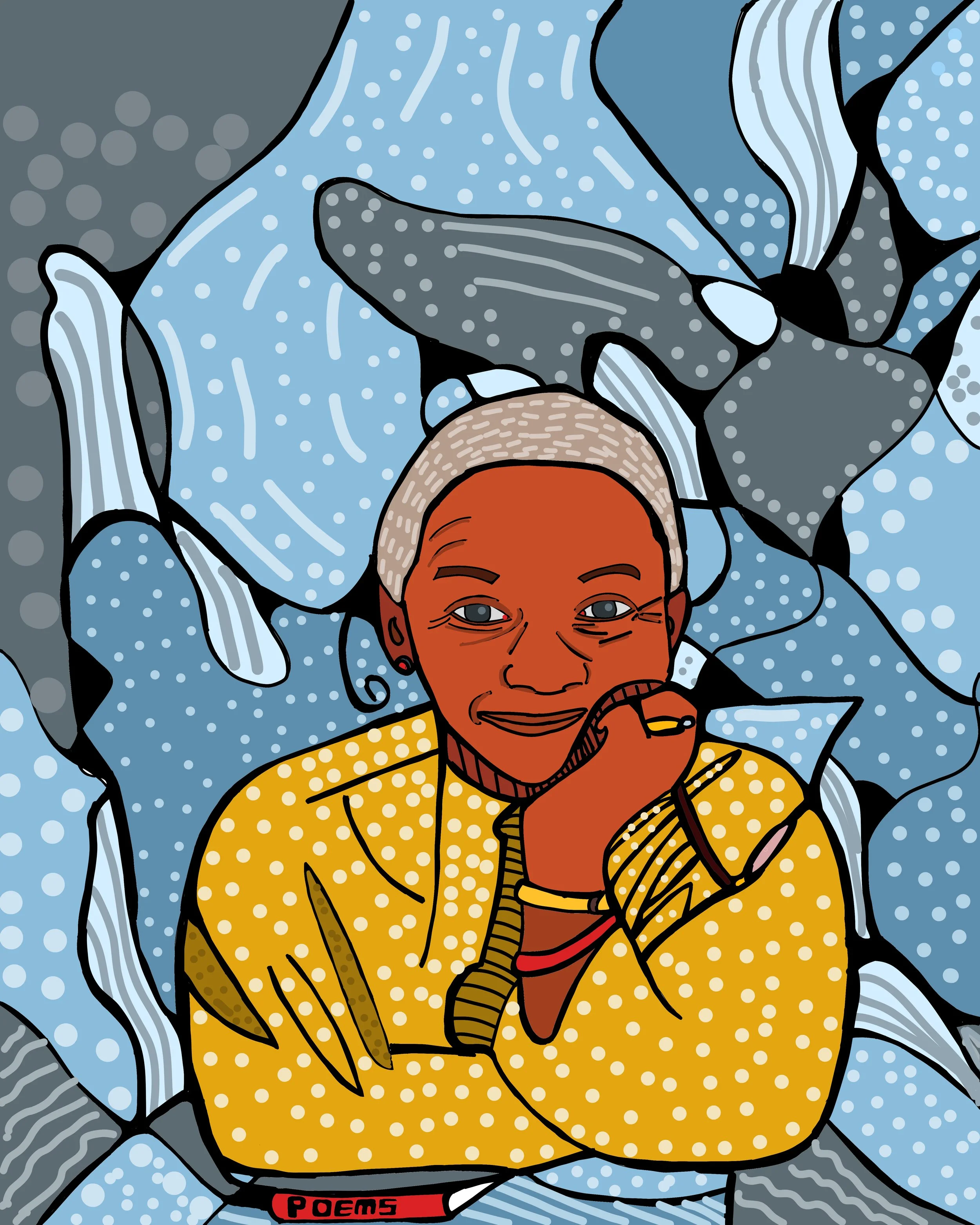 Nikki Giovanni Art Print