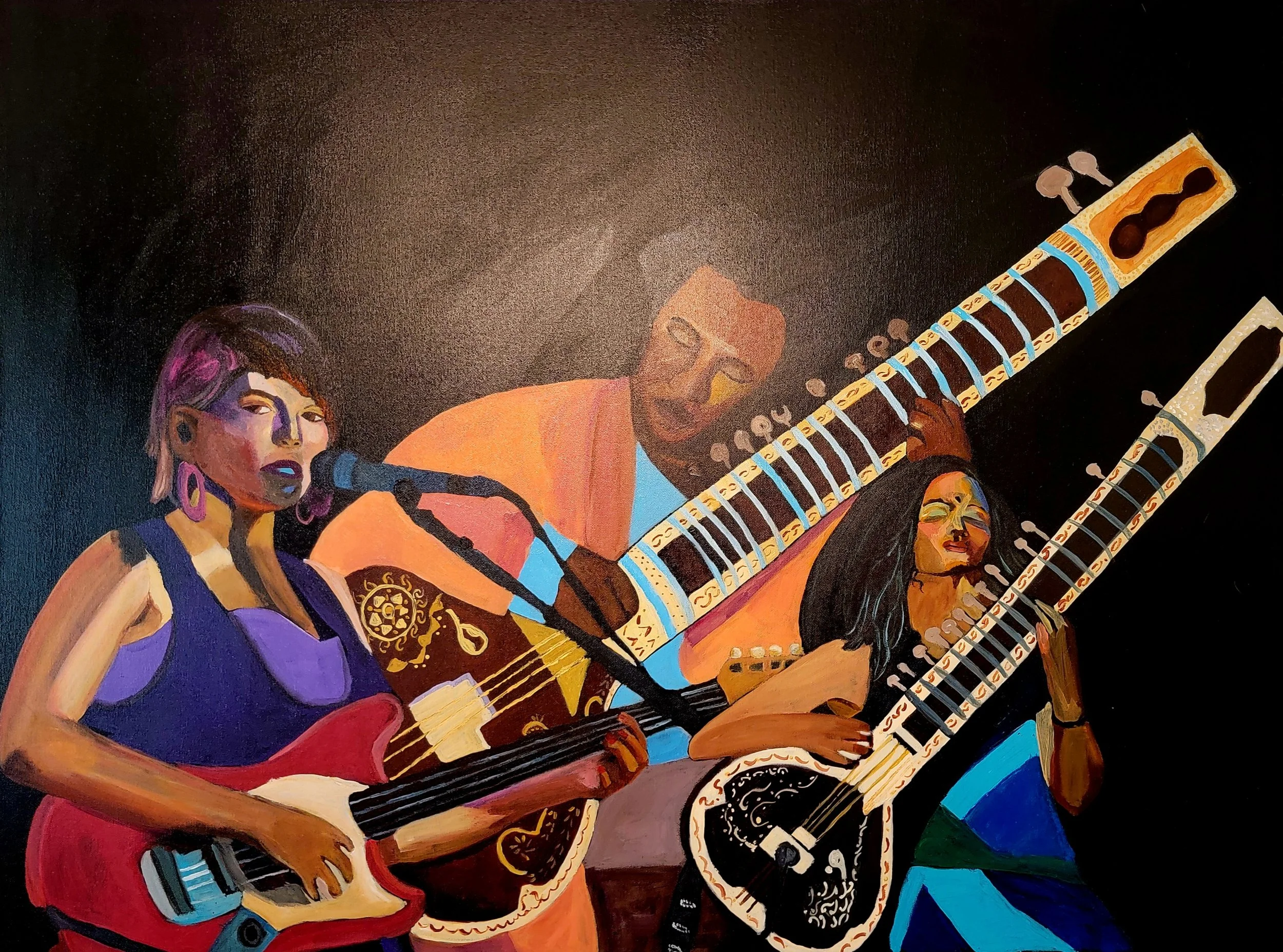 Zandra's Music Paintings