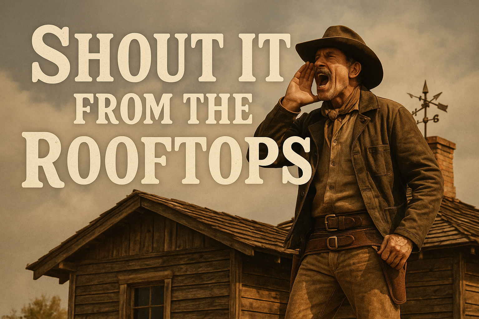 Shout it from the Rooftops