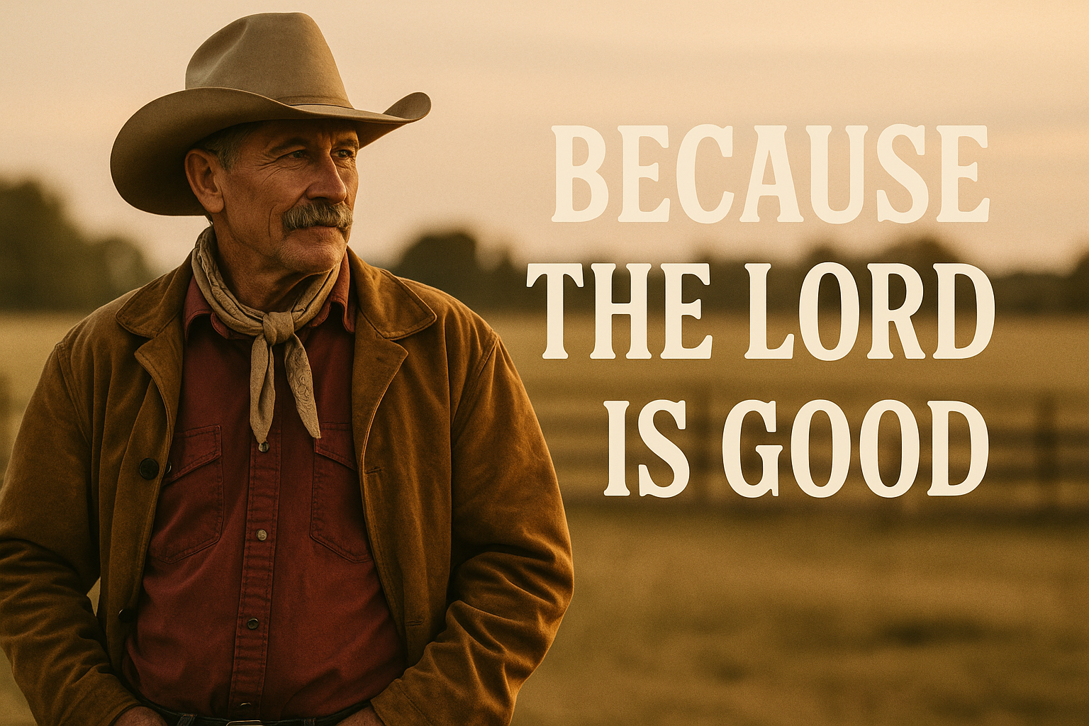 Because the Lord is Good