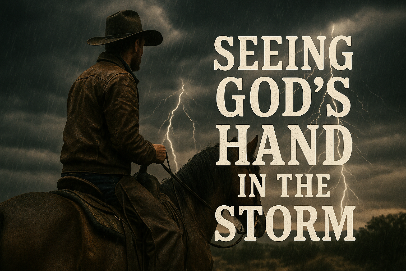 Seeing God’s Hand in the Storm