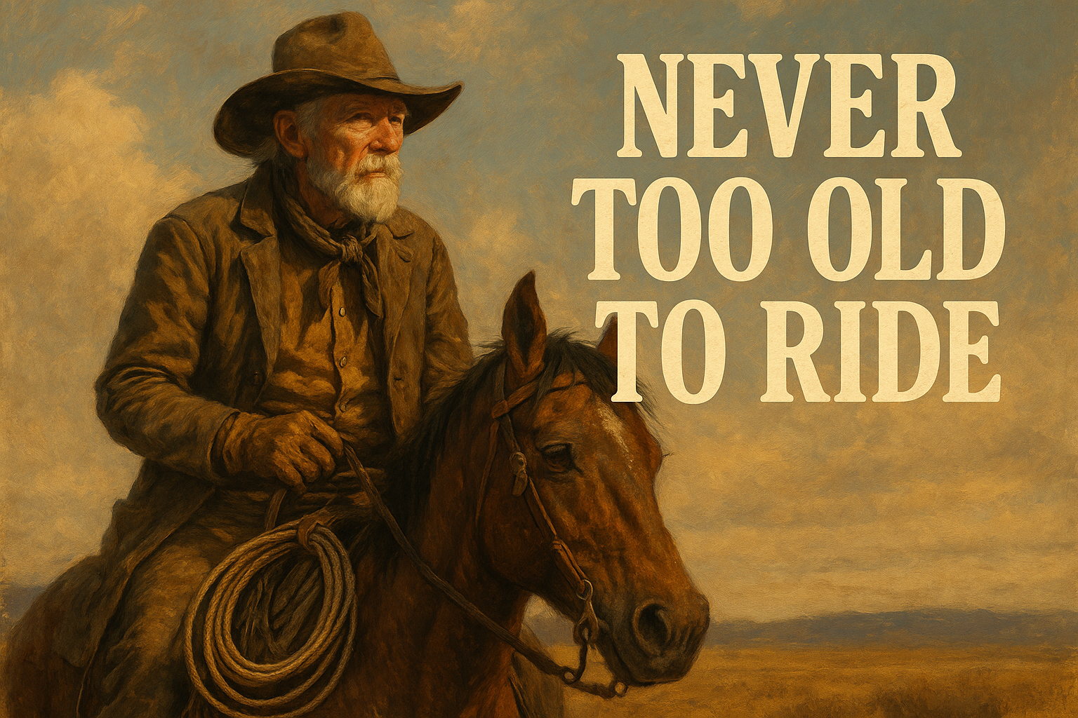 Never Too Old to Ride