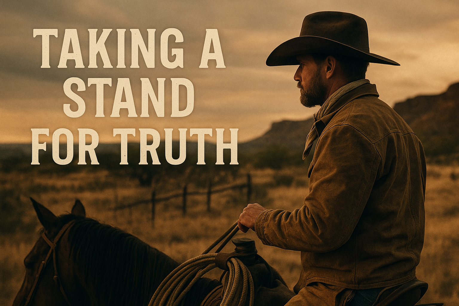 Taking a Stand for Truth