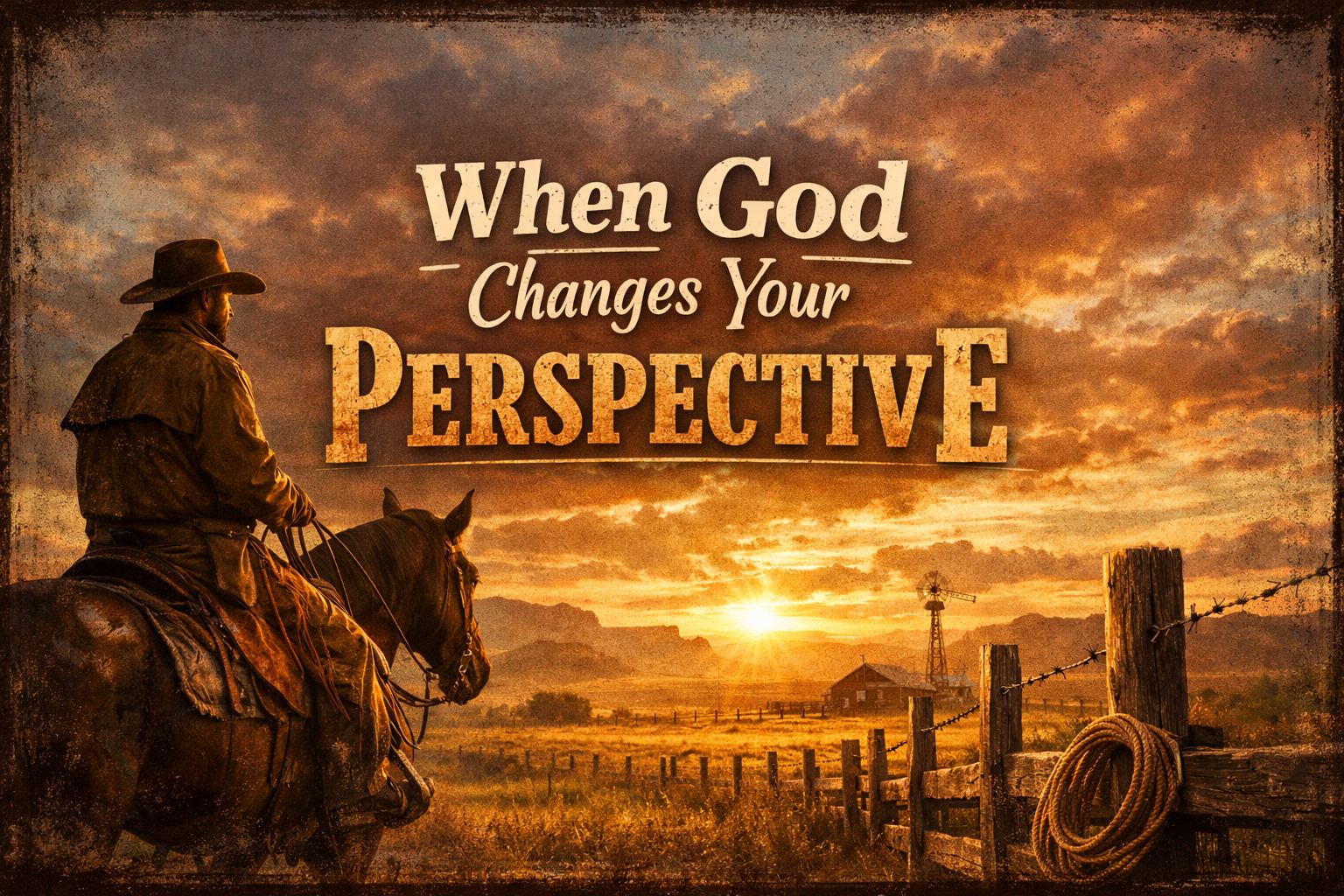 When God Changes Your Perspective