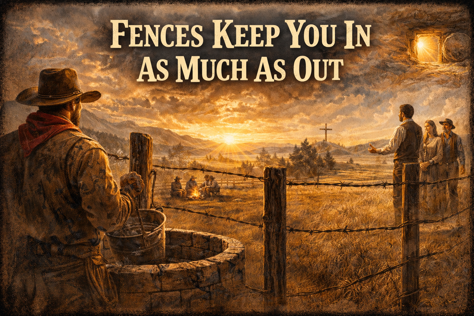 Fences Keep You In As Much As Out