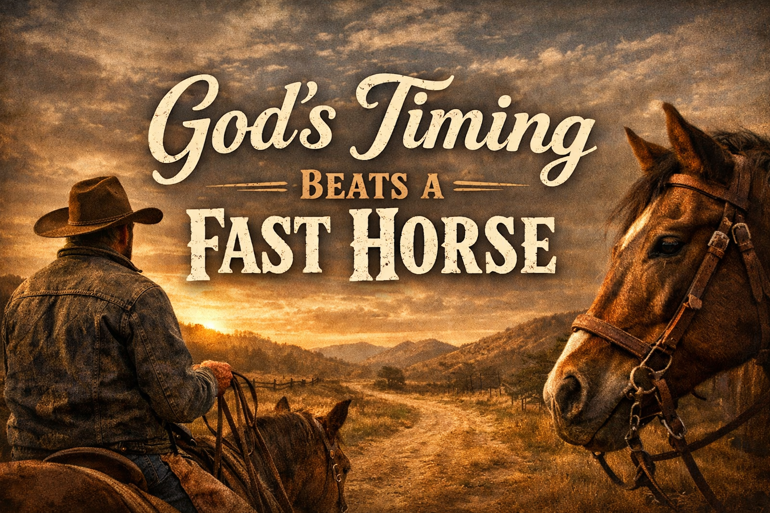 God’s Timing Beats a Fast 
