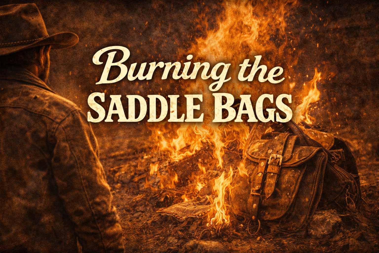 Burning the Saddle Bags
