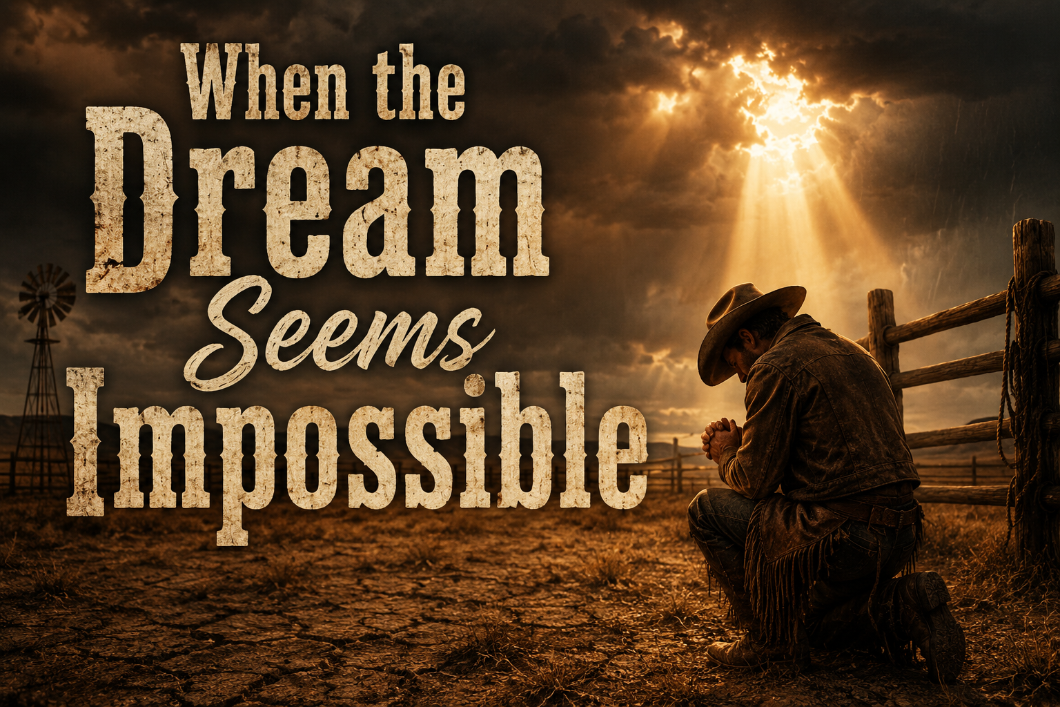 When the Dream Seems Impossible
