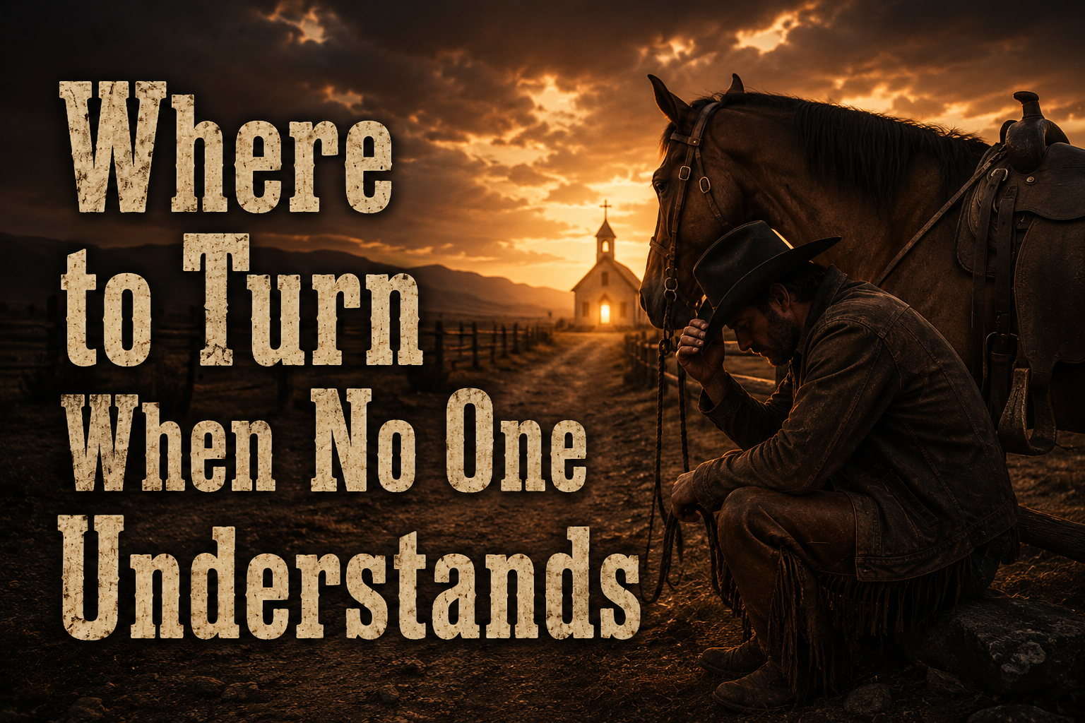 Where to Turn When No One Understands