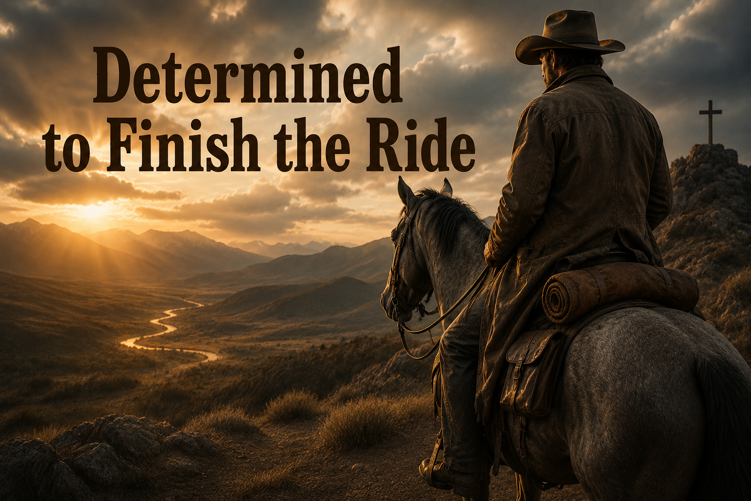 Determined to Finish the Ride