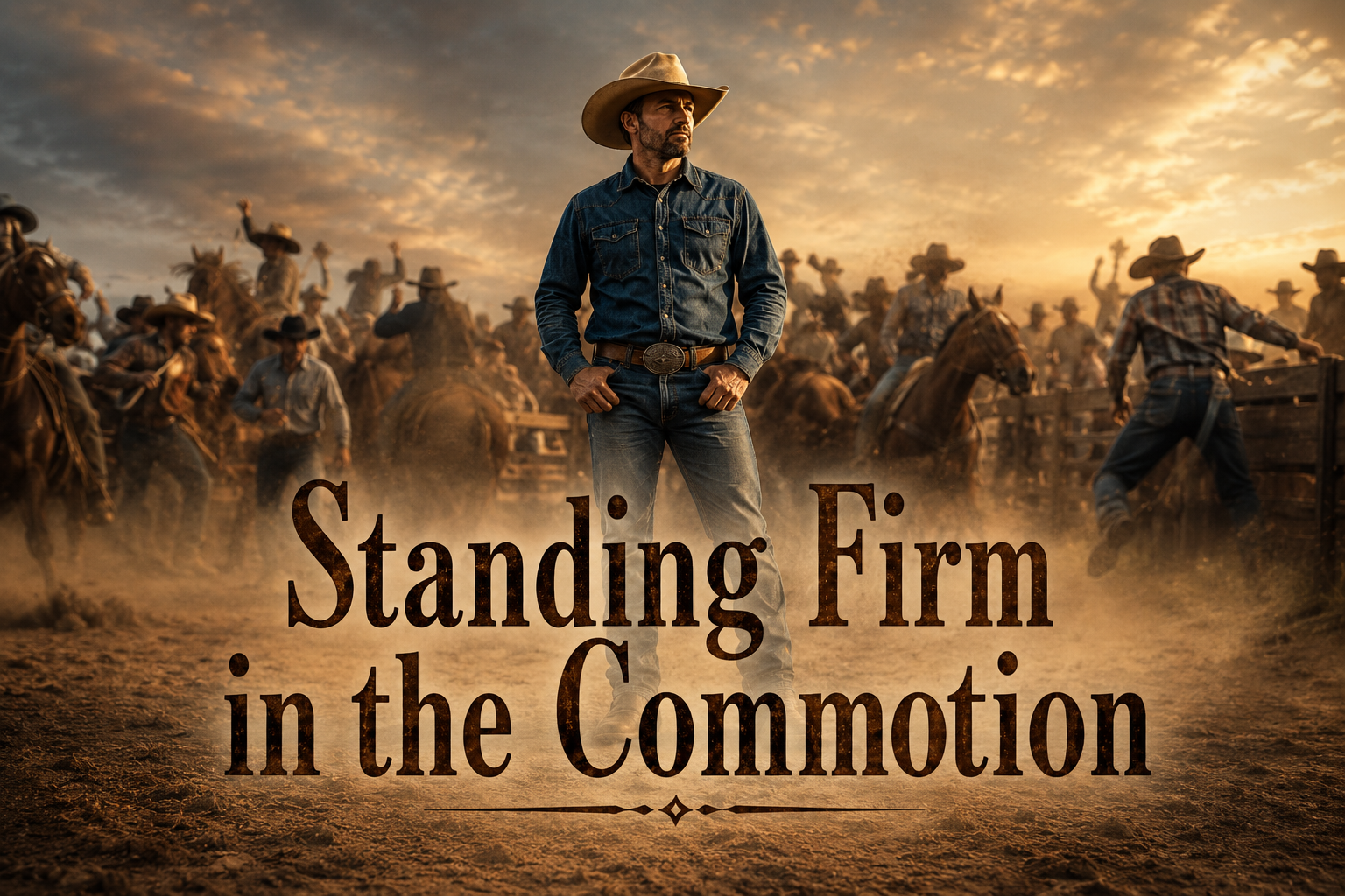 Standing Firm in the Commotion