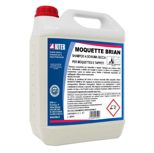 Detergente moquette brian 5 lt