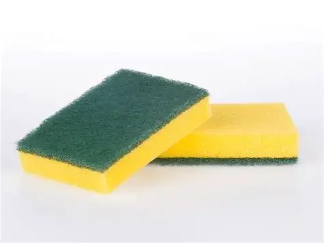 Spugna con abrasivo verde