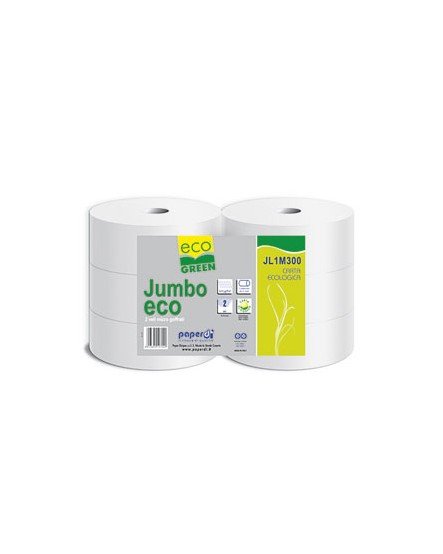 Carta igienica ecogreen jumbo 300m