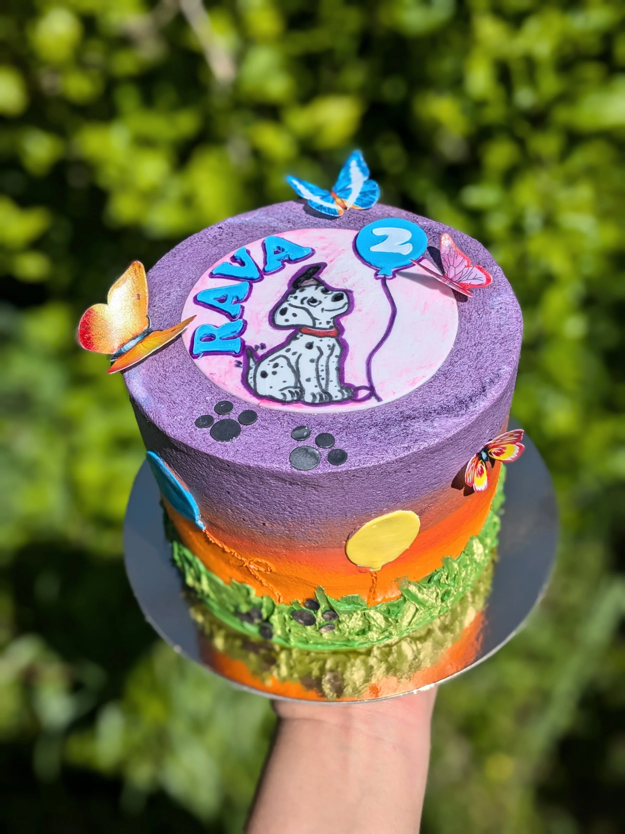 DALMATION SUNSET FULL MOTIF #kids #2Dpaintedcharacter #cartoon #animal