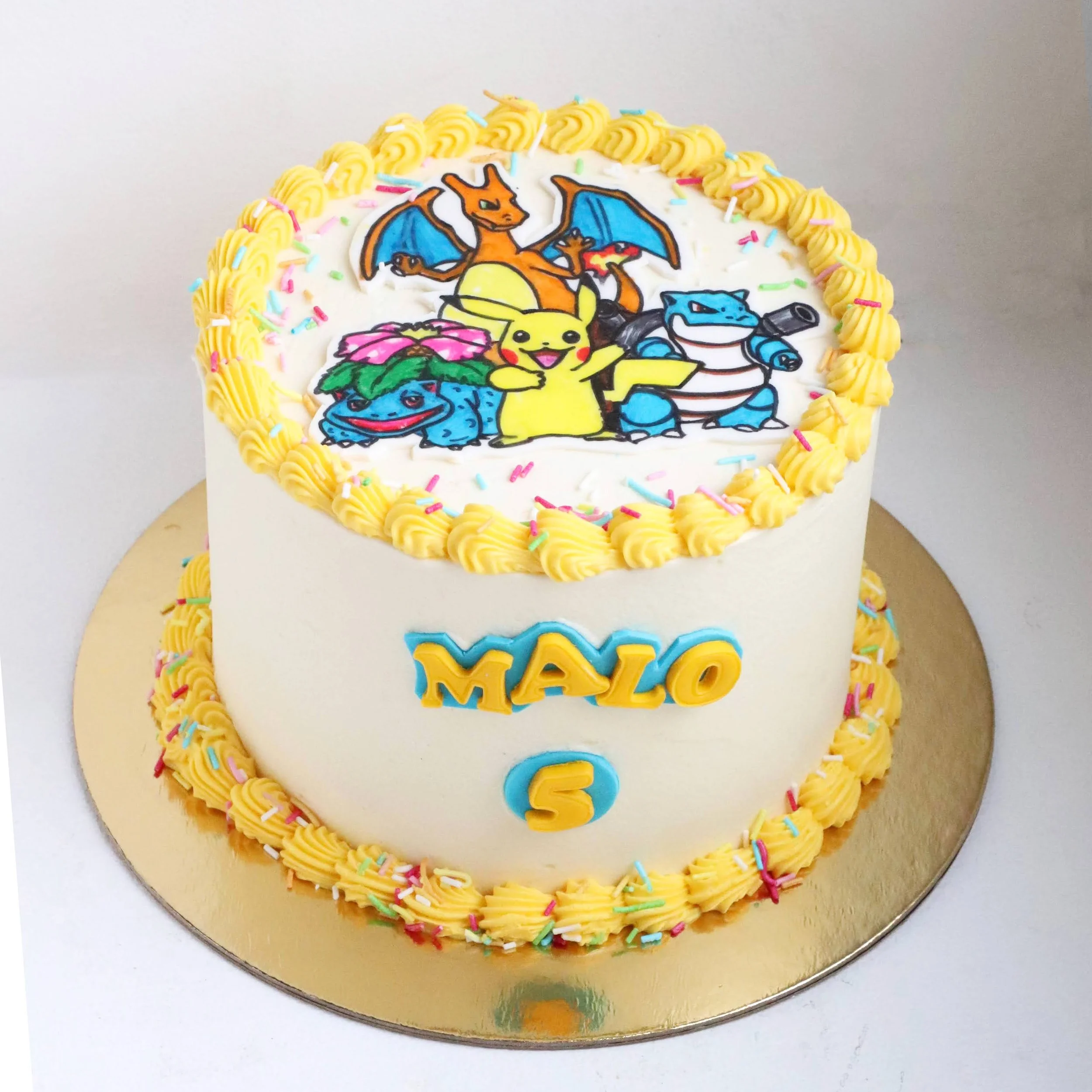 POKEMON CAKE #2Dpaintedcharacter #cartoon #kids