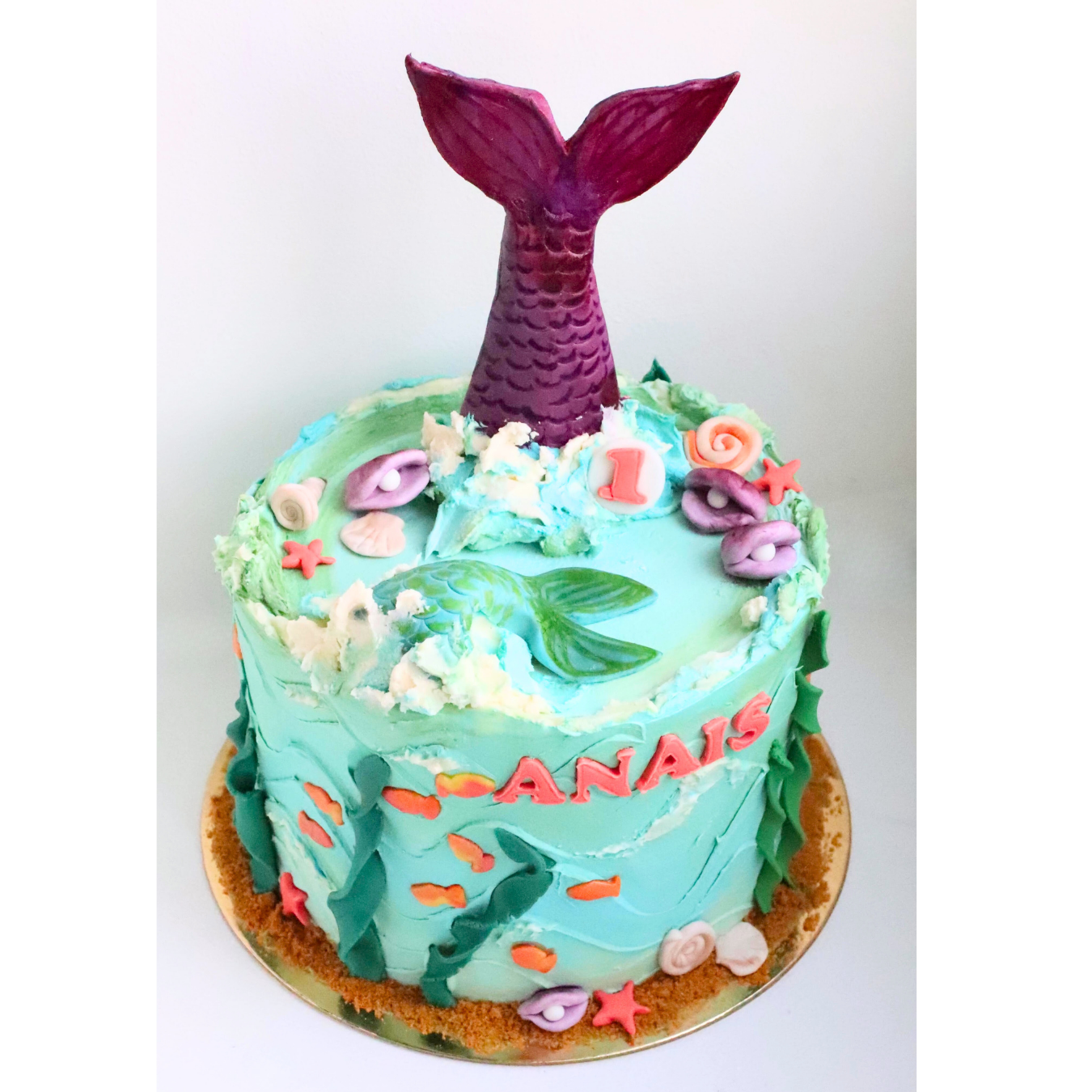 MERMAID TAILS FULL MOTIF #3Dfigure #kids #animal