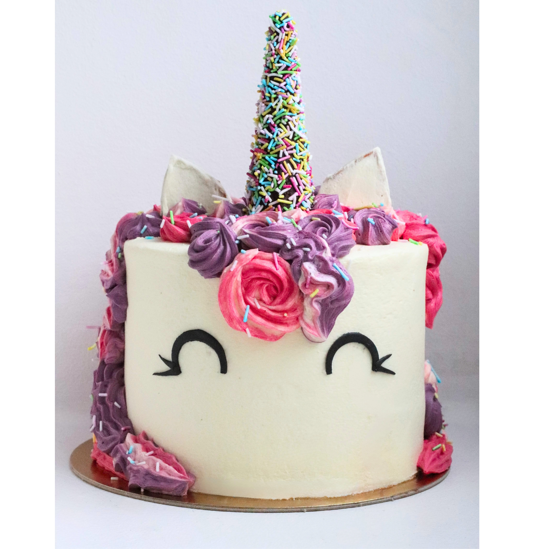 UNICORN HEAD CAKE #3Dhead #kids #animal