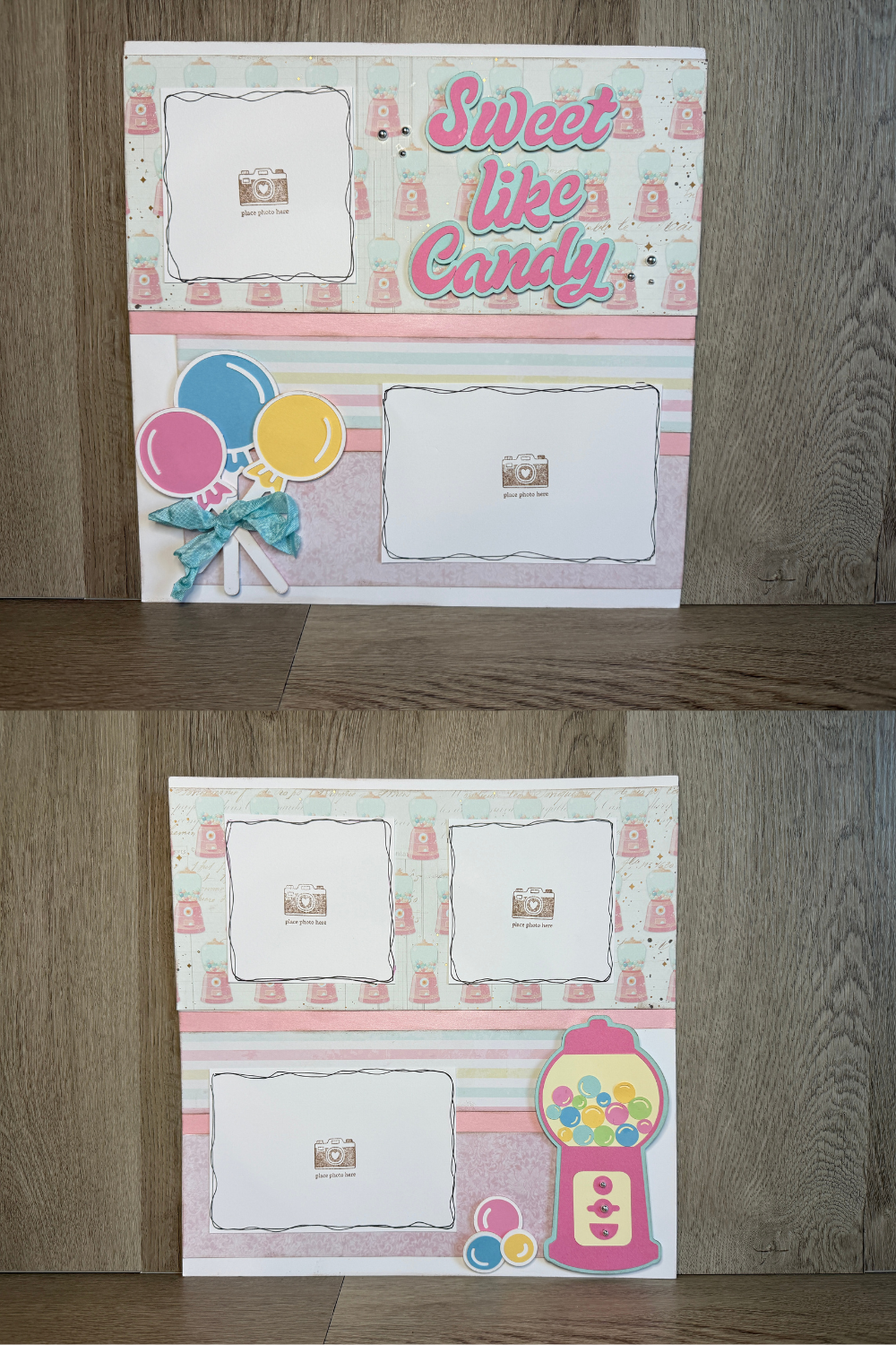 Sweet Like Candy DIY Scrapbook Page Kit