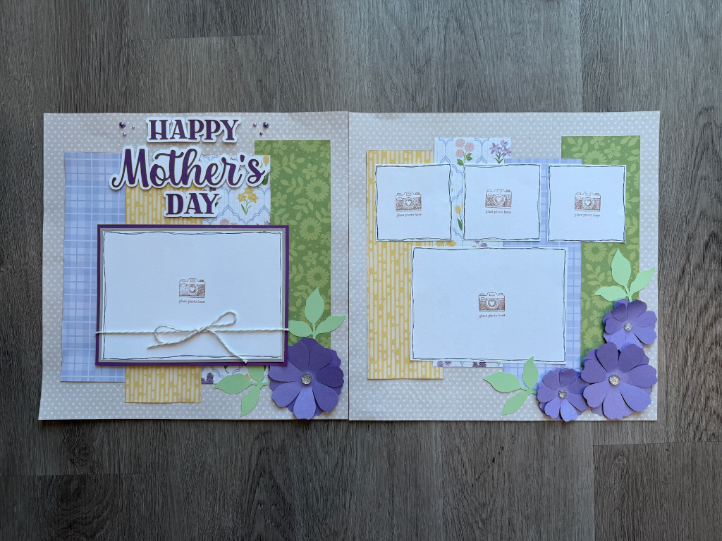 DIY Mother's Day Scrapbook Kit