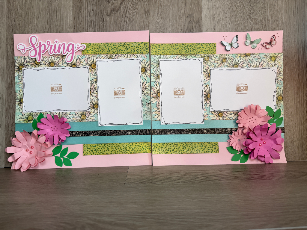 DIY Spring Scrapbook Kit