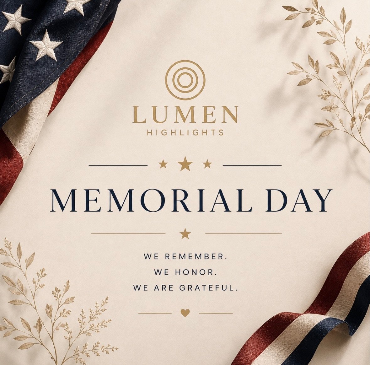 Happy Memorial Day🇺🇸✨
