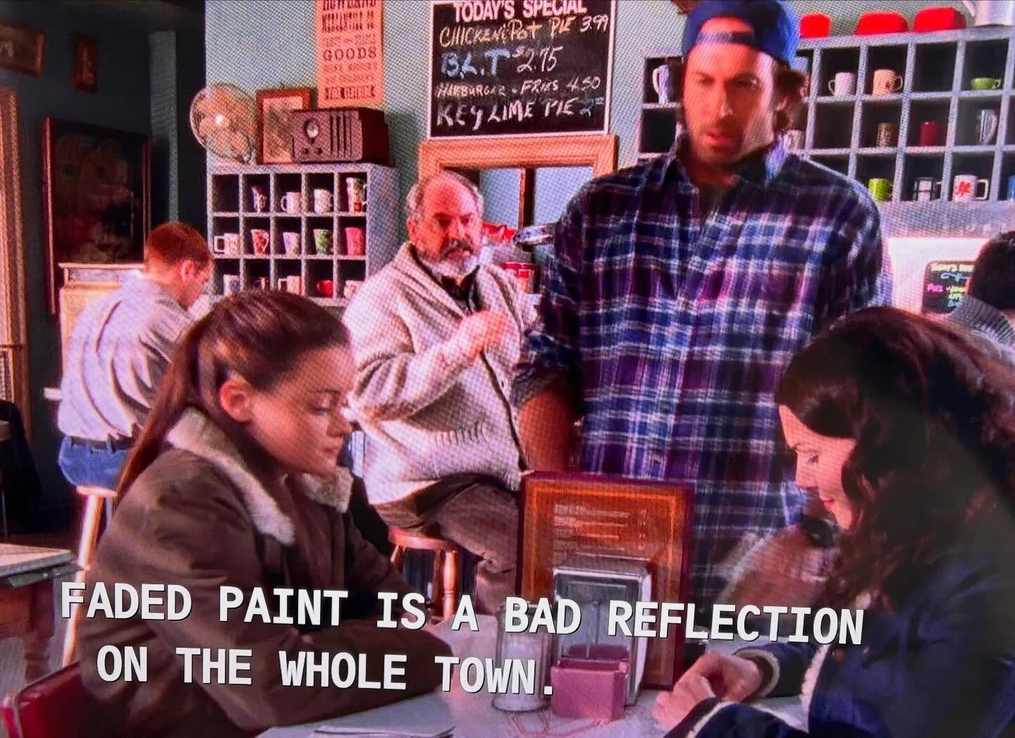 In honor of my Wife&rsquo;s annual fall Gilmore Girls binge I wanted to Give Taylor the HOA president of Stars Hollow a shoutout for keeping us painting contractors in business 😂

But Taylor I do agree! Down with faded paint! If you&rsquo;ve got fad