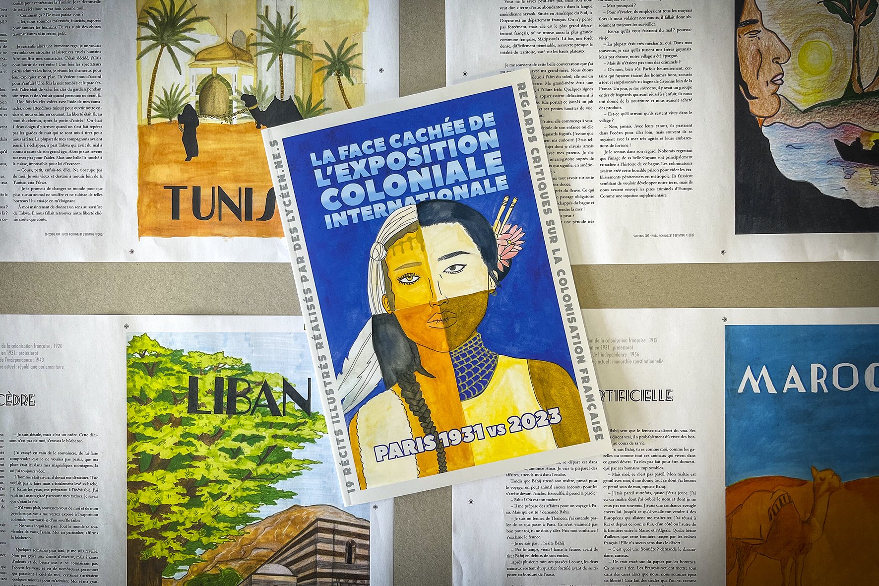 Atelier d’écriture sur l’Expo coloniale de 1931 au lycée L’Initiative
