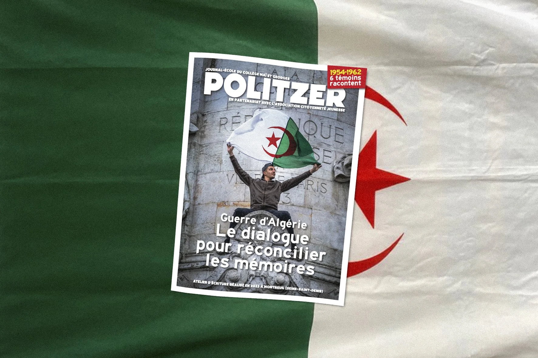 Atelier d’écriture au collège Politzer sur la Guerre d’Algérie