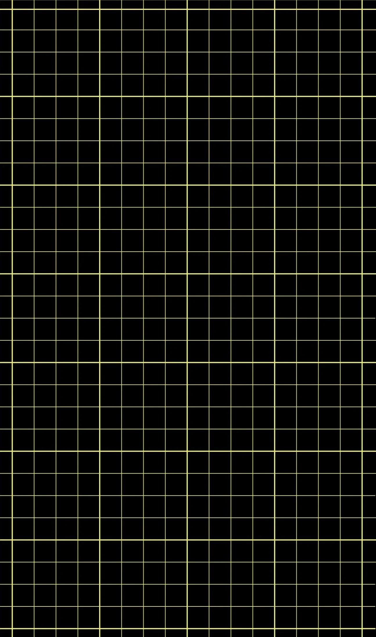 A black background with a yellow grid pattern.