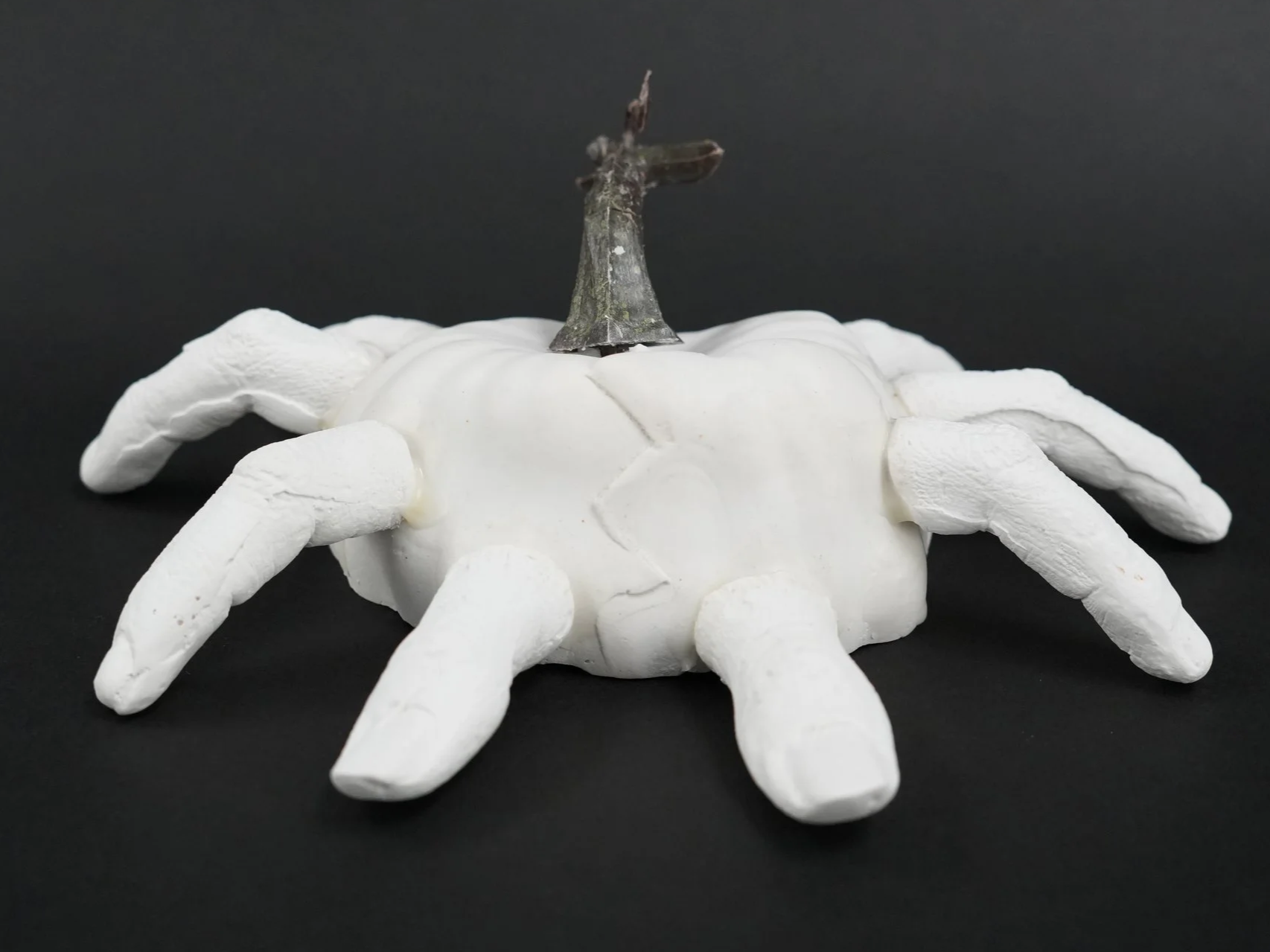 Fingers  -  
2025  -  
Plaster, glue, plastic  -  
9 in x 7 1/2 x 4 in
