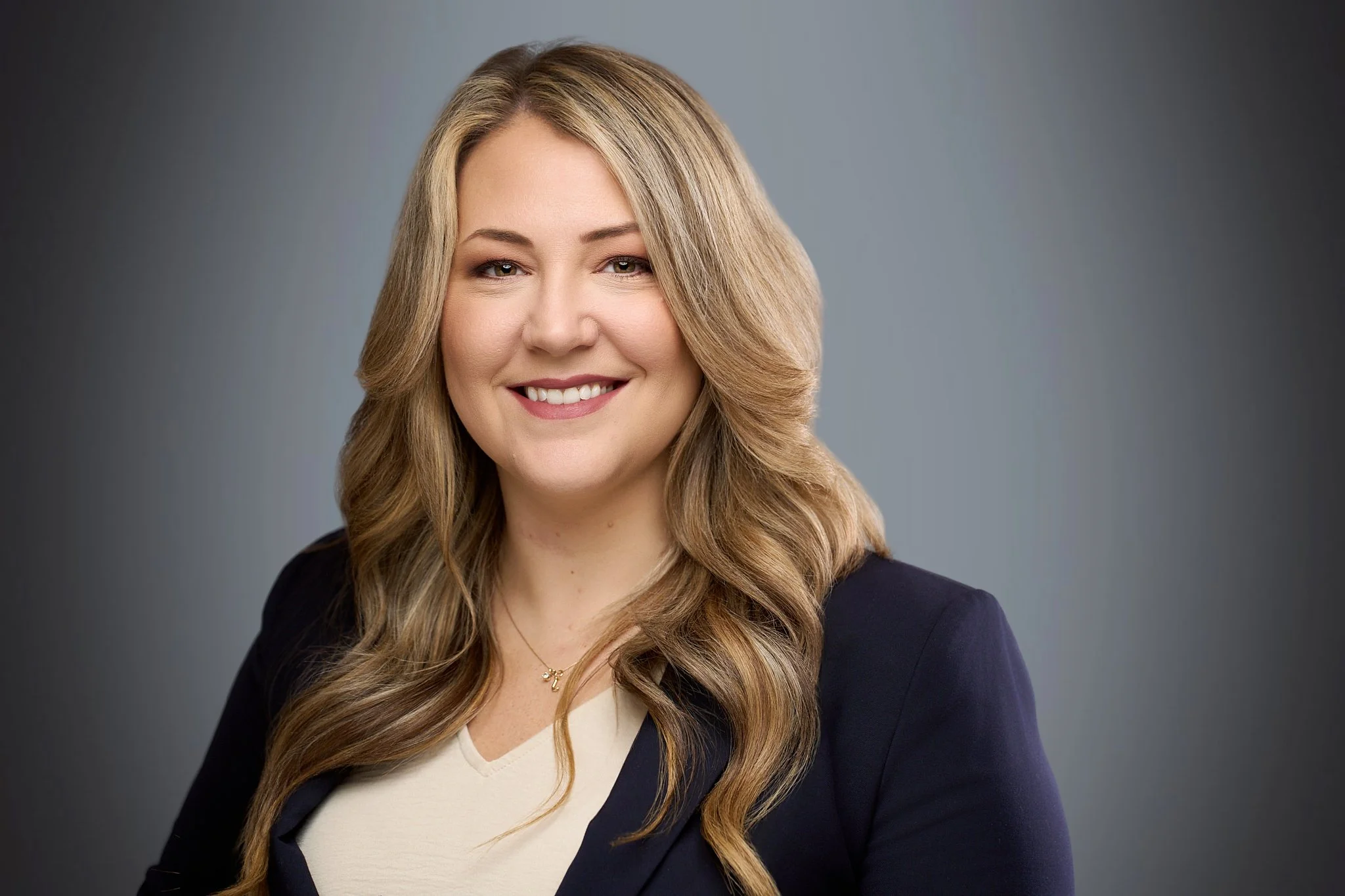 Professional corporate headshot of Britta, a Richmond business professional photographed by MPJ Creative.