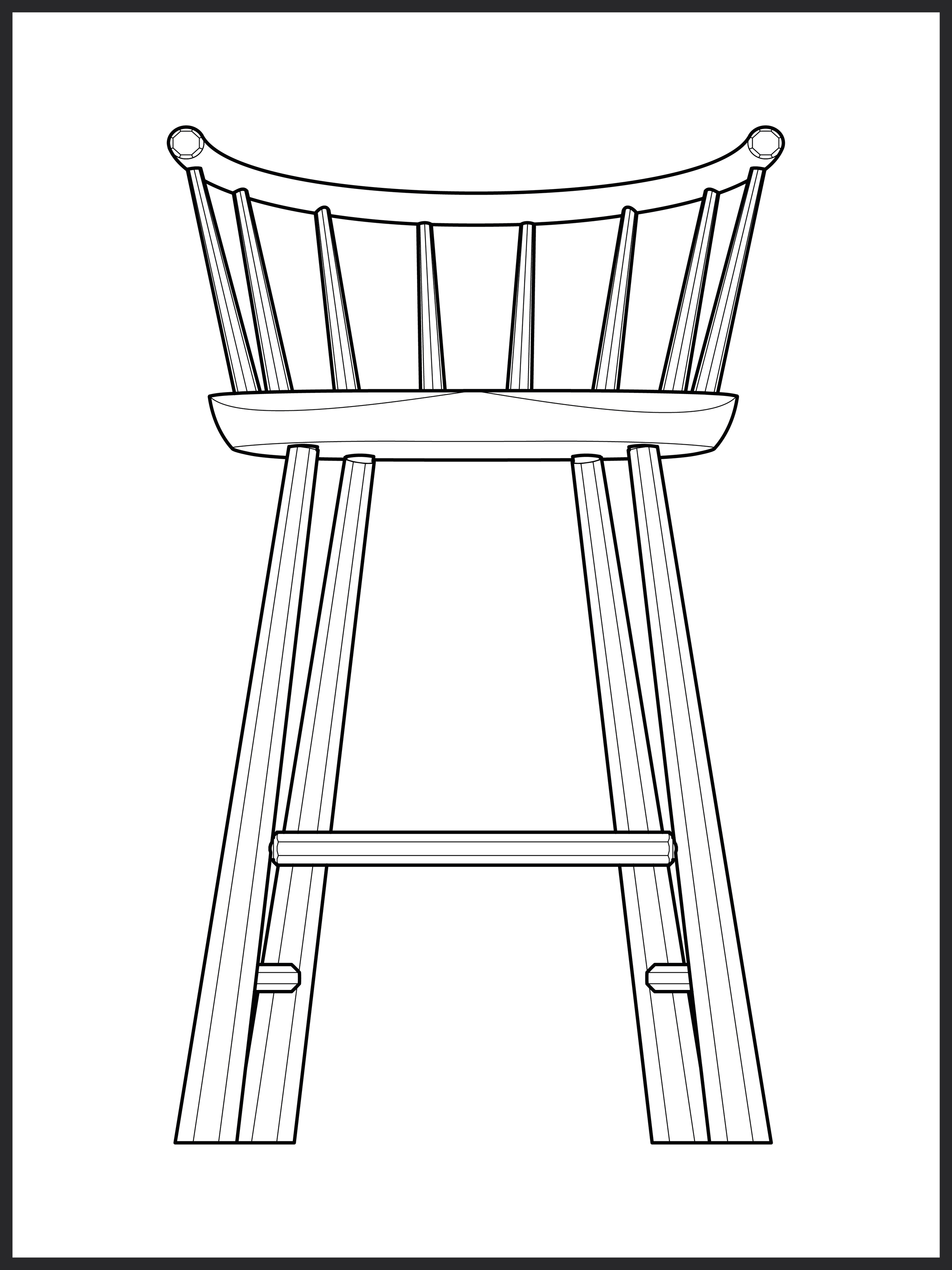 Morton Bar Stool Plans