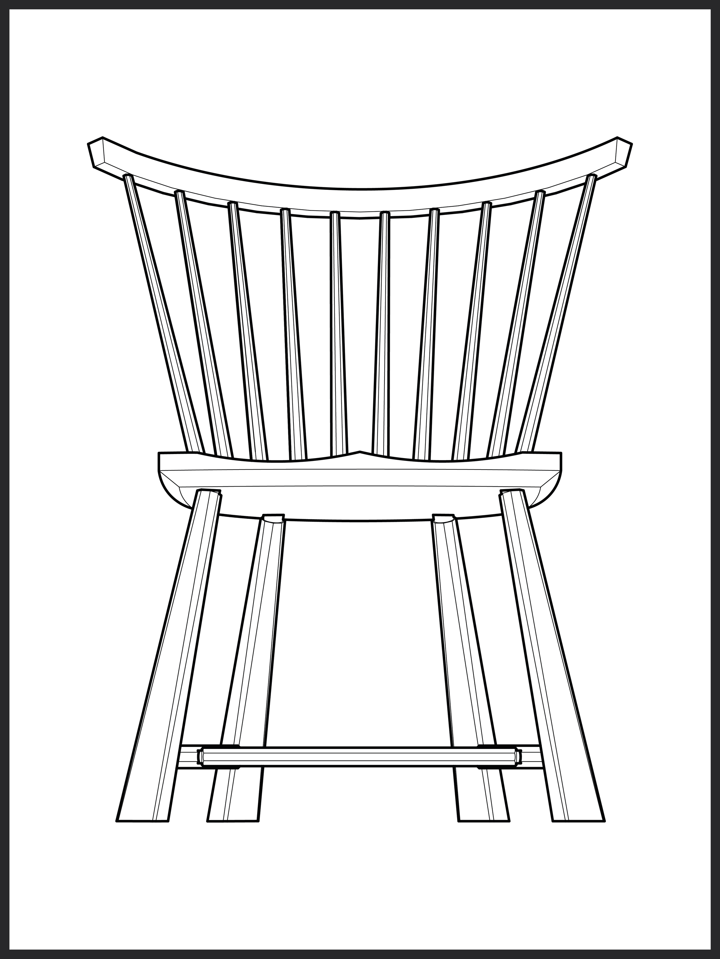 Spindle Back Chair Plans
