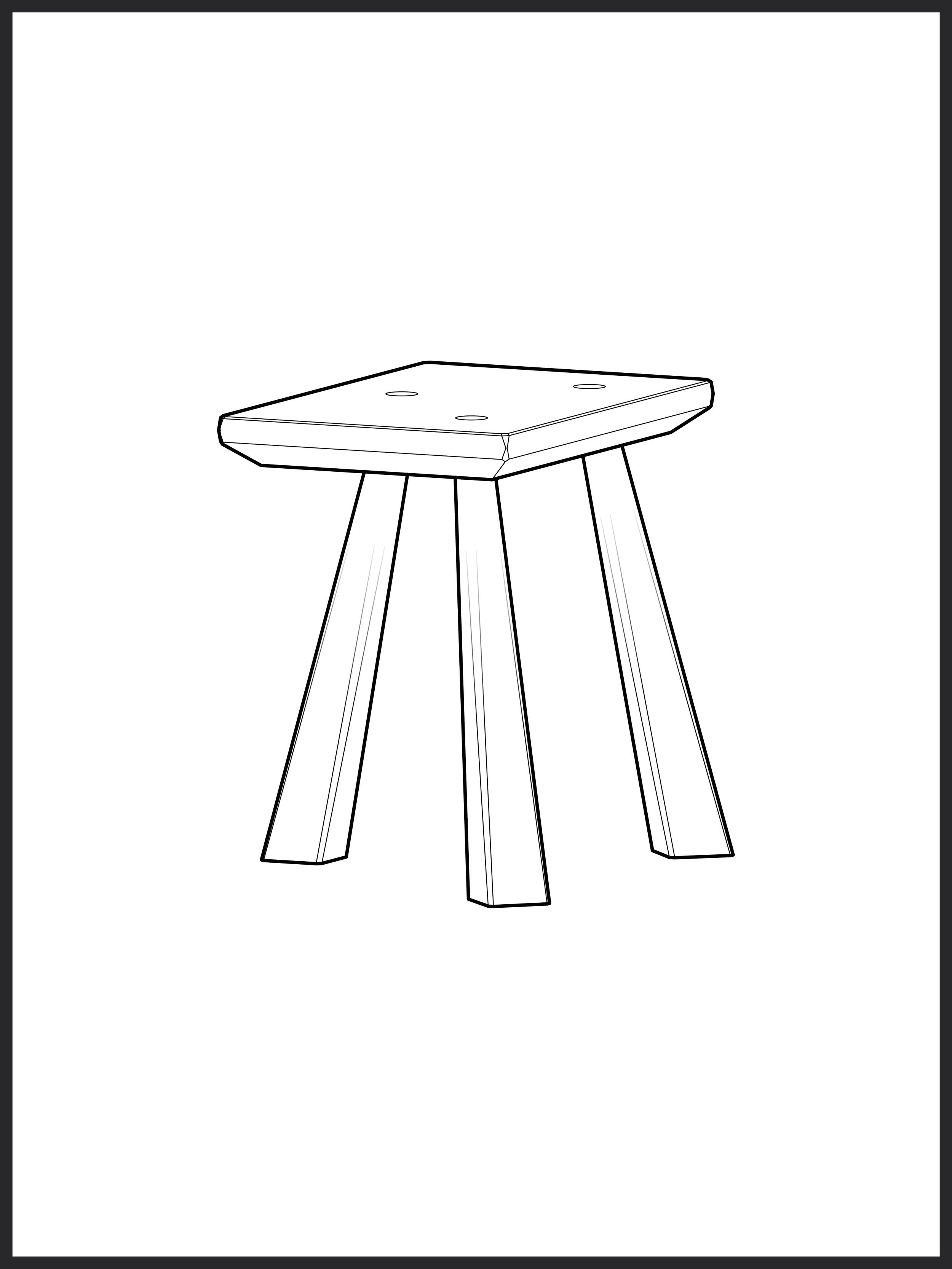 Milking Stool Plans