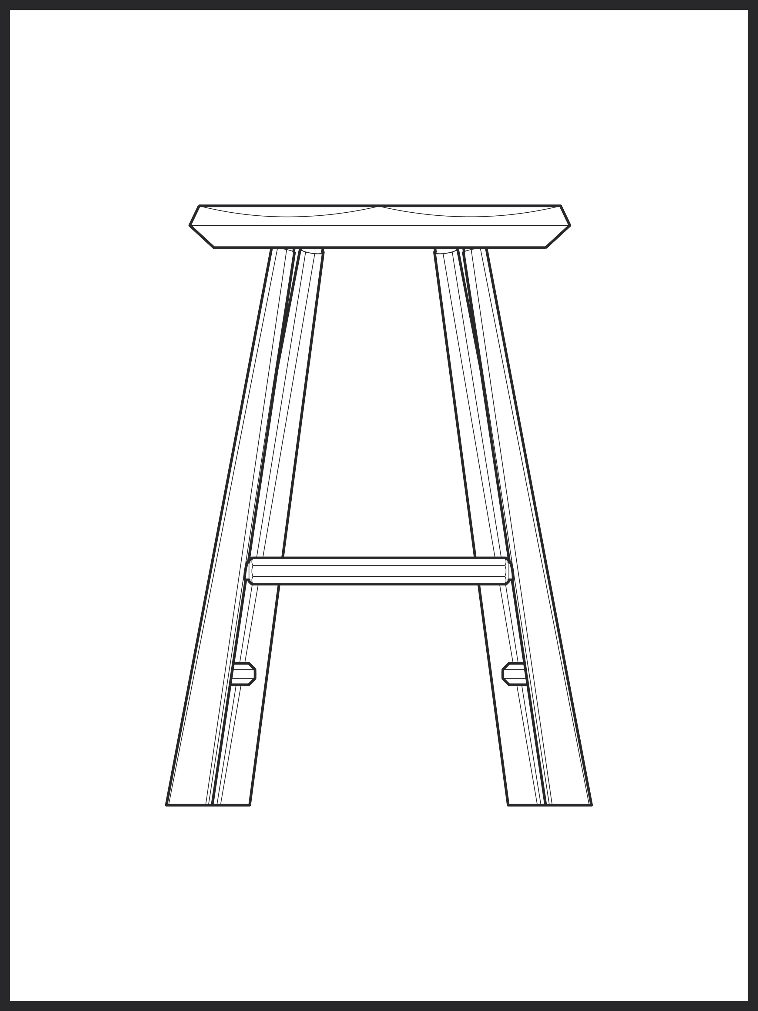 Theydon Bar Stool Plans