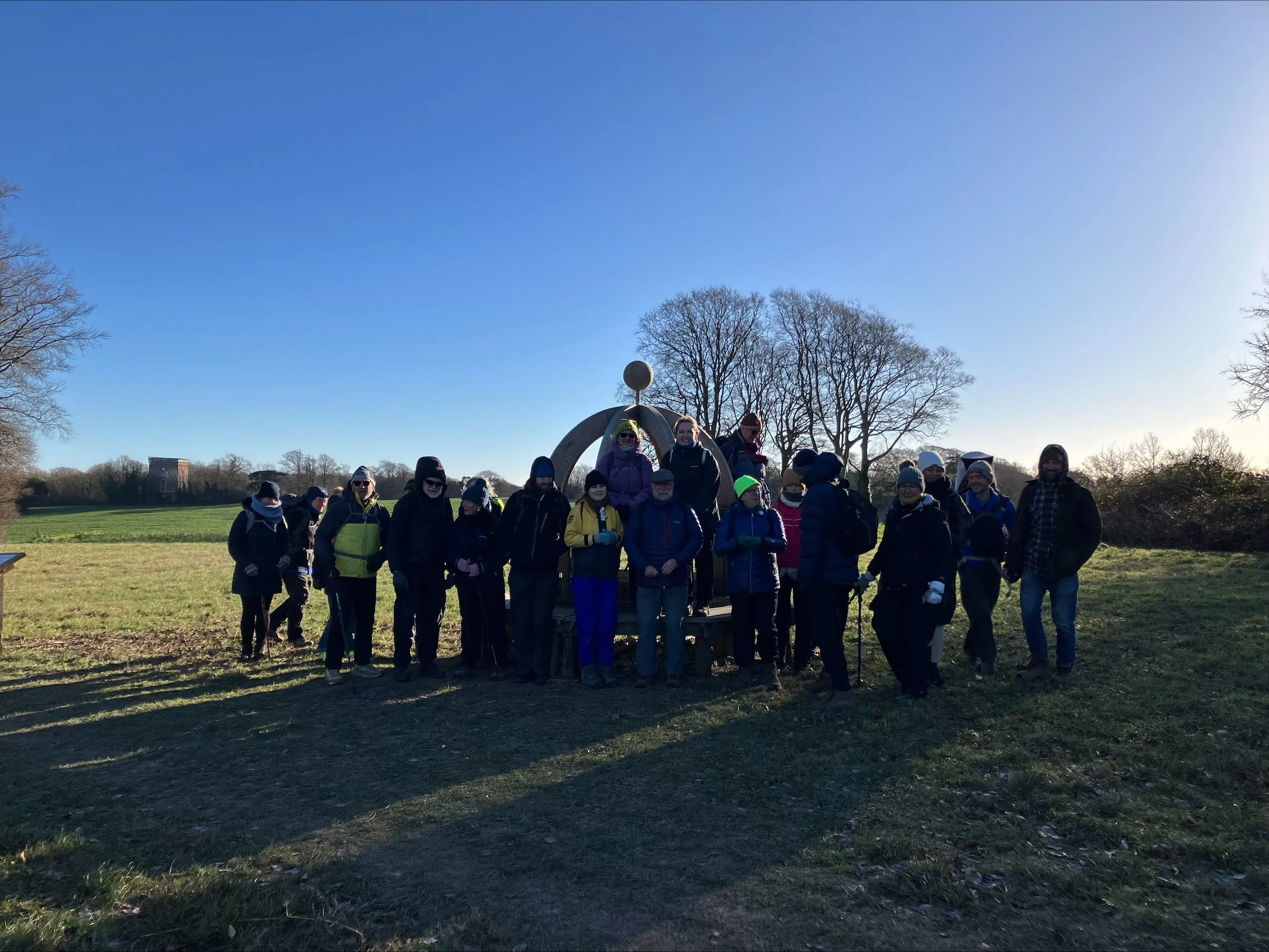 Pilgrims to Rome Winter Walk