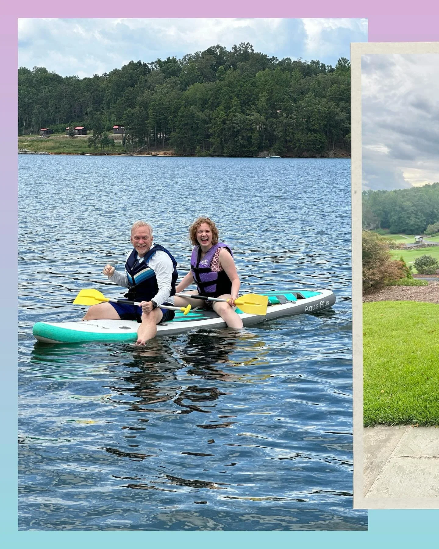 and her family in south carolina☀️