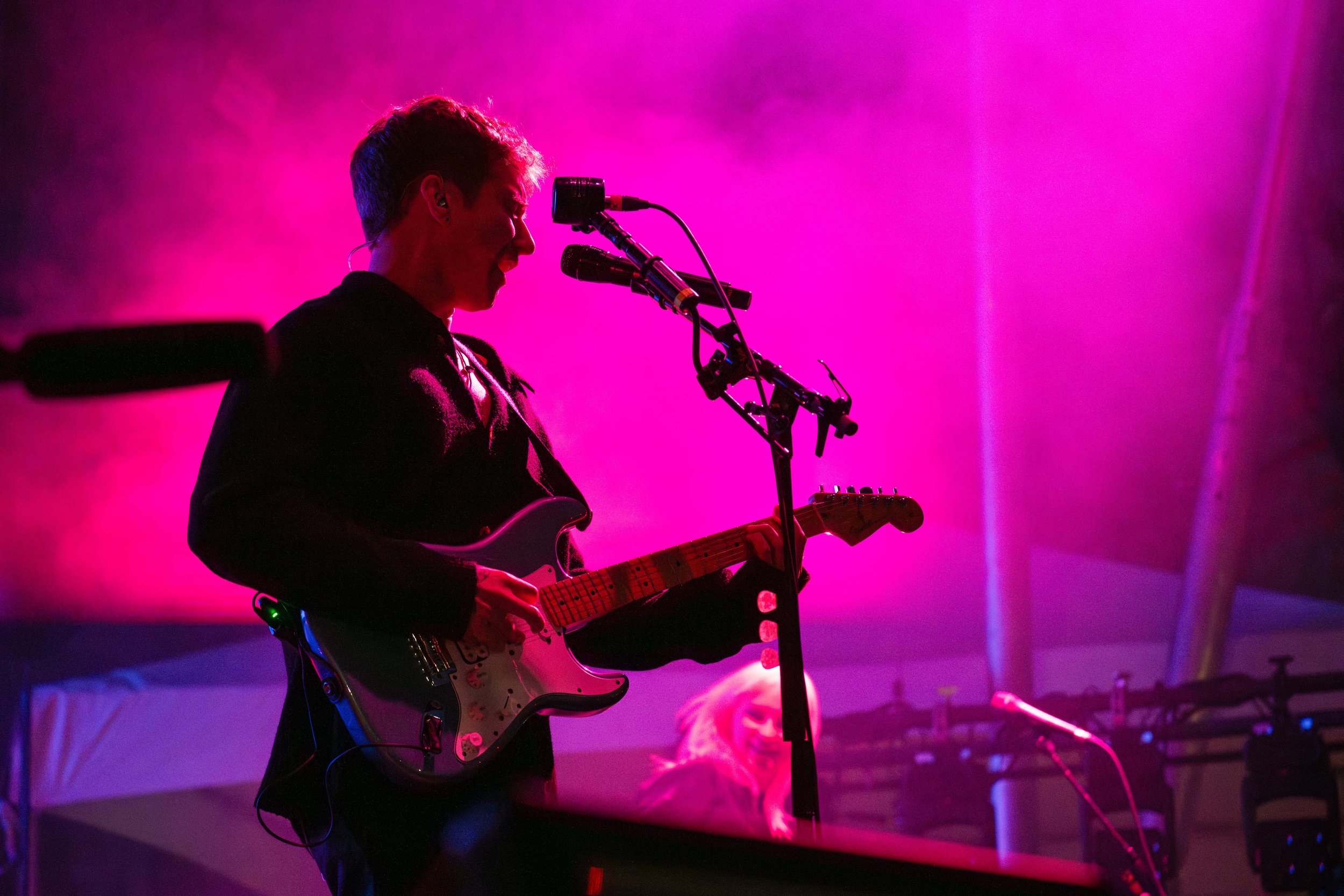 Flipturn performs in a wash of color on the Main Stage at Treefort Music Fest, Boise, ID. Photos ©Ryan Collins 2026
