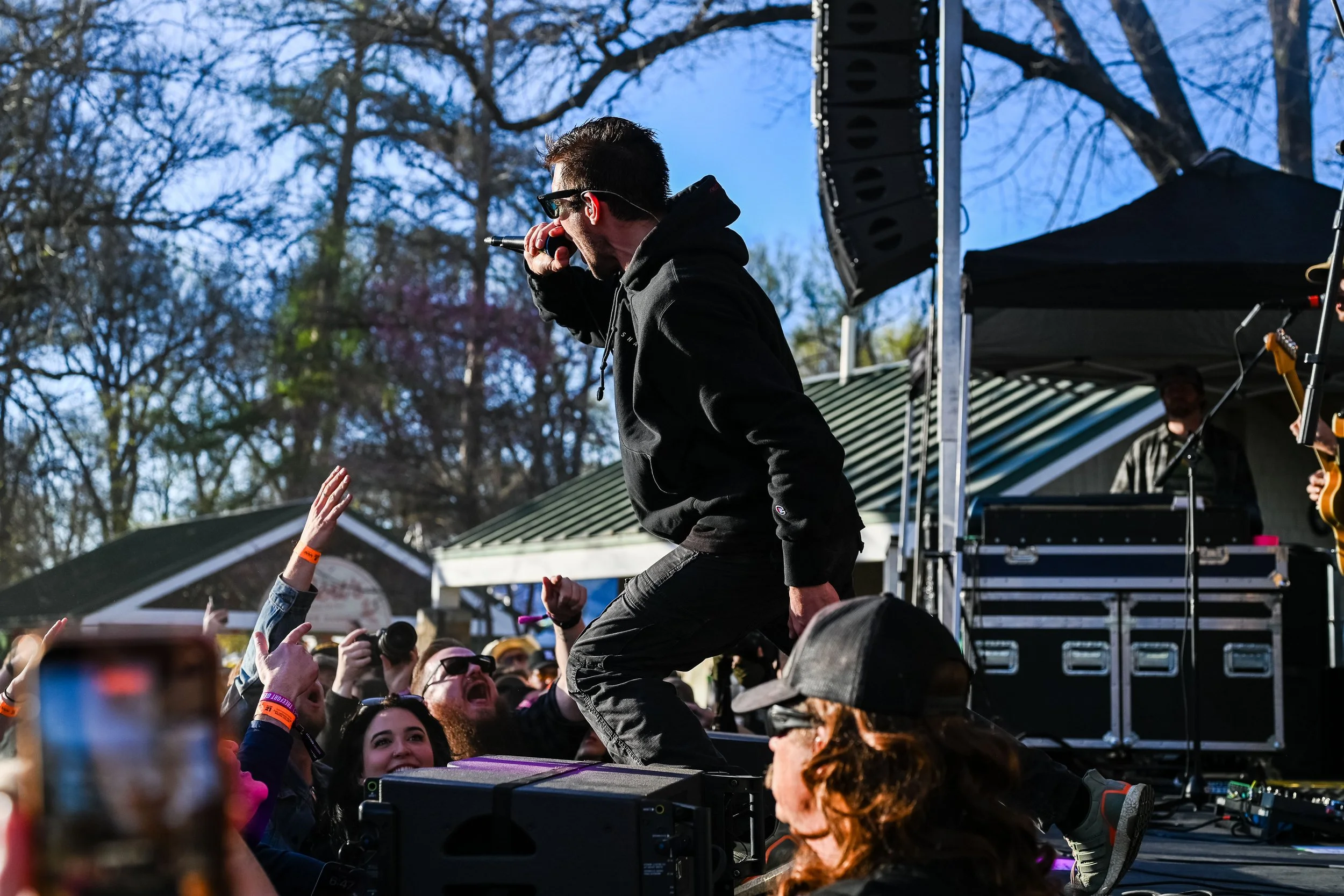 Knuckle Puck performs on the Hideout Stage at Treefort Music Fest in Boise, ID. Photos ©Ryan Collins 2026