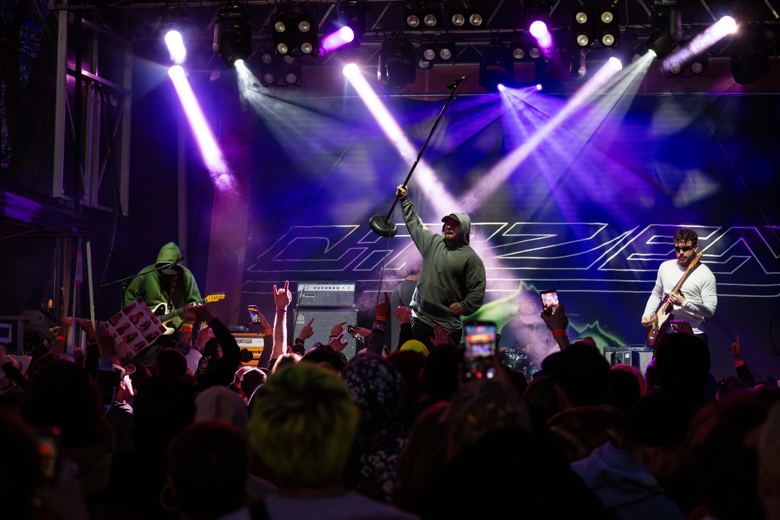 Citizen starts a harcore music riot on the Hideout Stage at Treefort Music Fest, Boise, ID. Photos ©Ryan Collins 2026