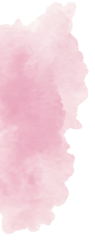 A pink watercolor abstract background with irregular edges.