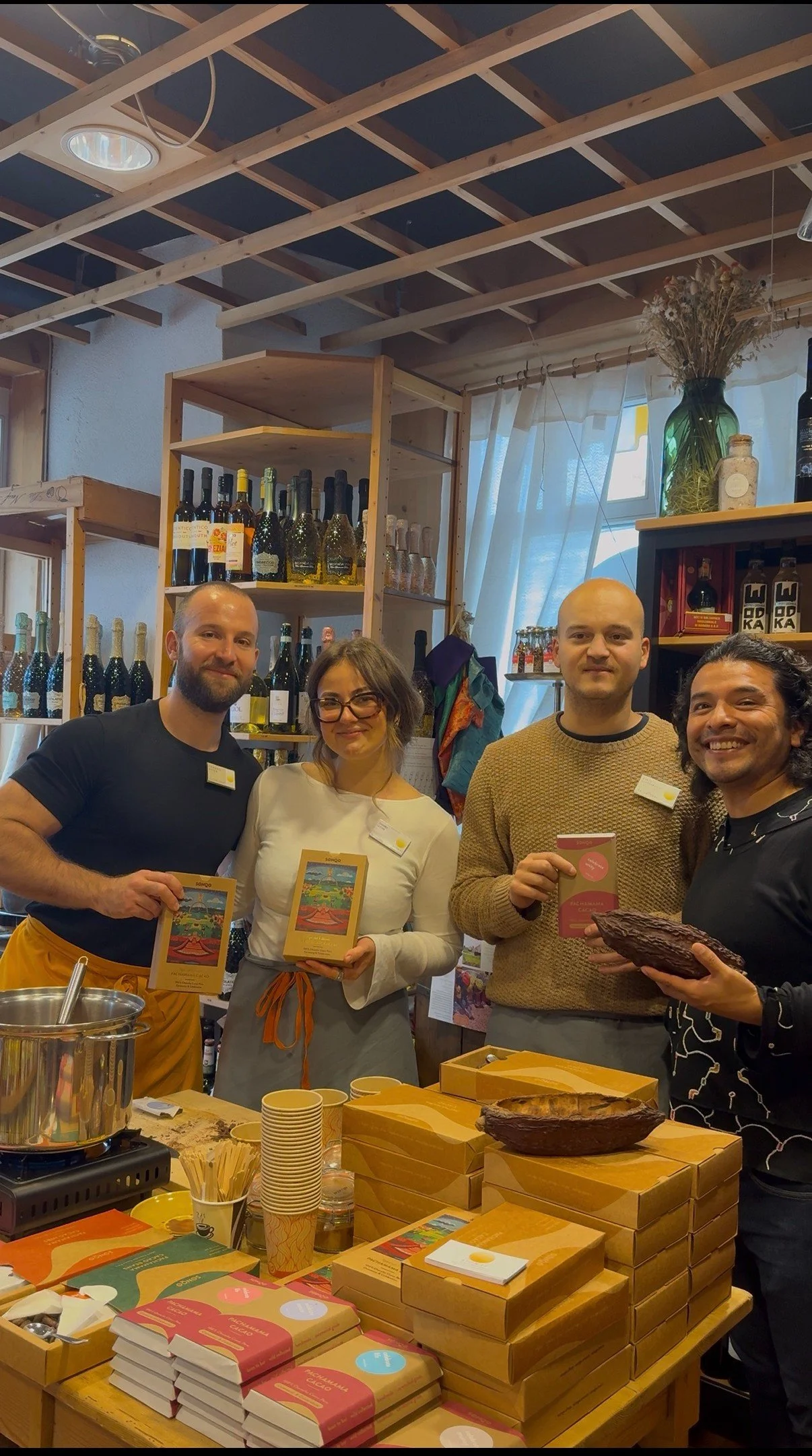 Pachamama Degustation mit Angel