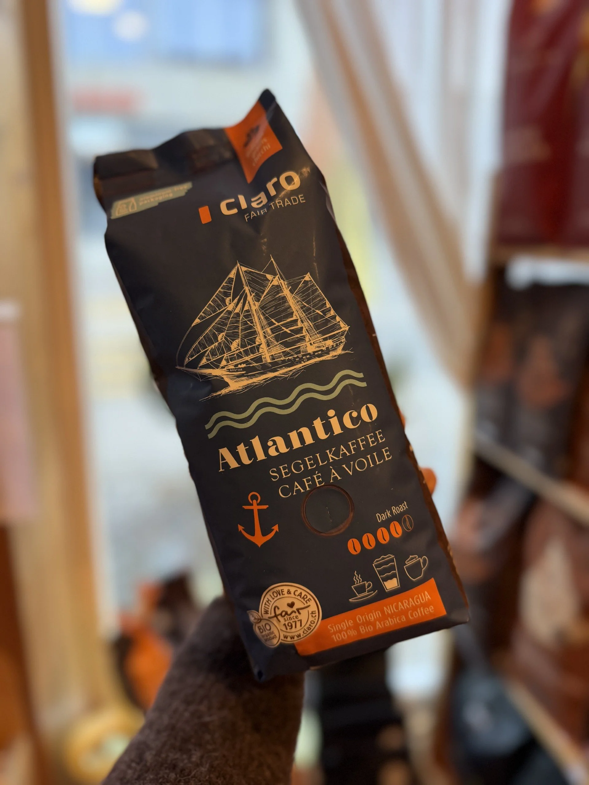 Segelschiff Kaffee Arabica 