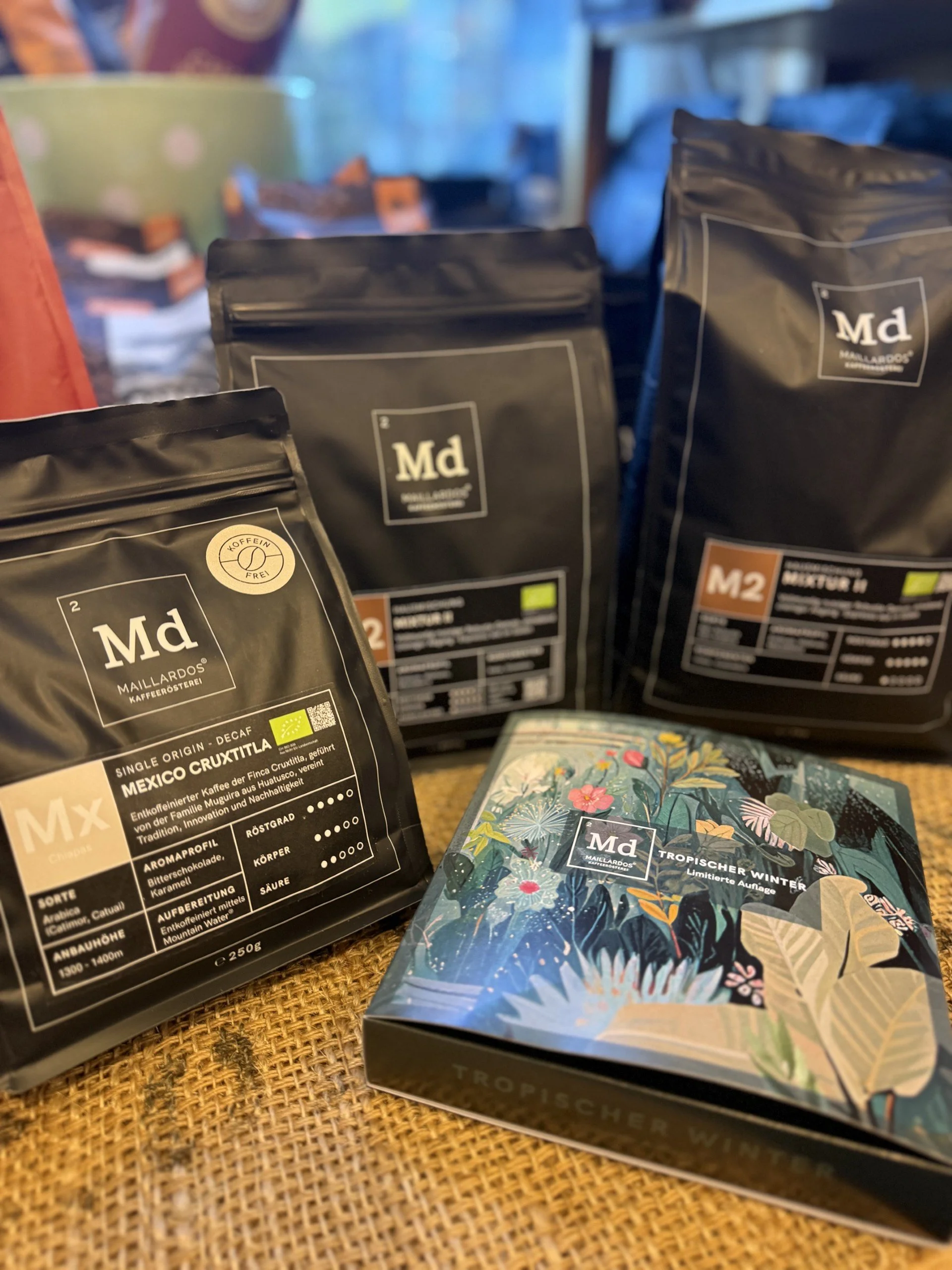 Kaffe von der Maillardos Rösterei aus Rheineck