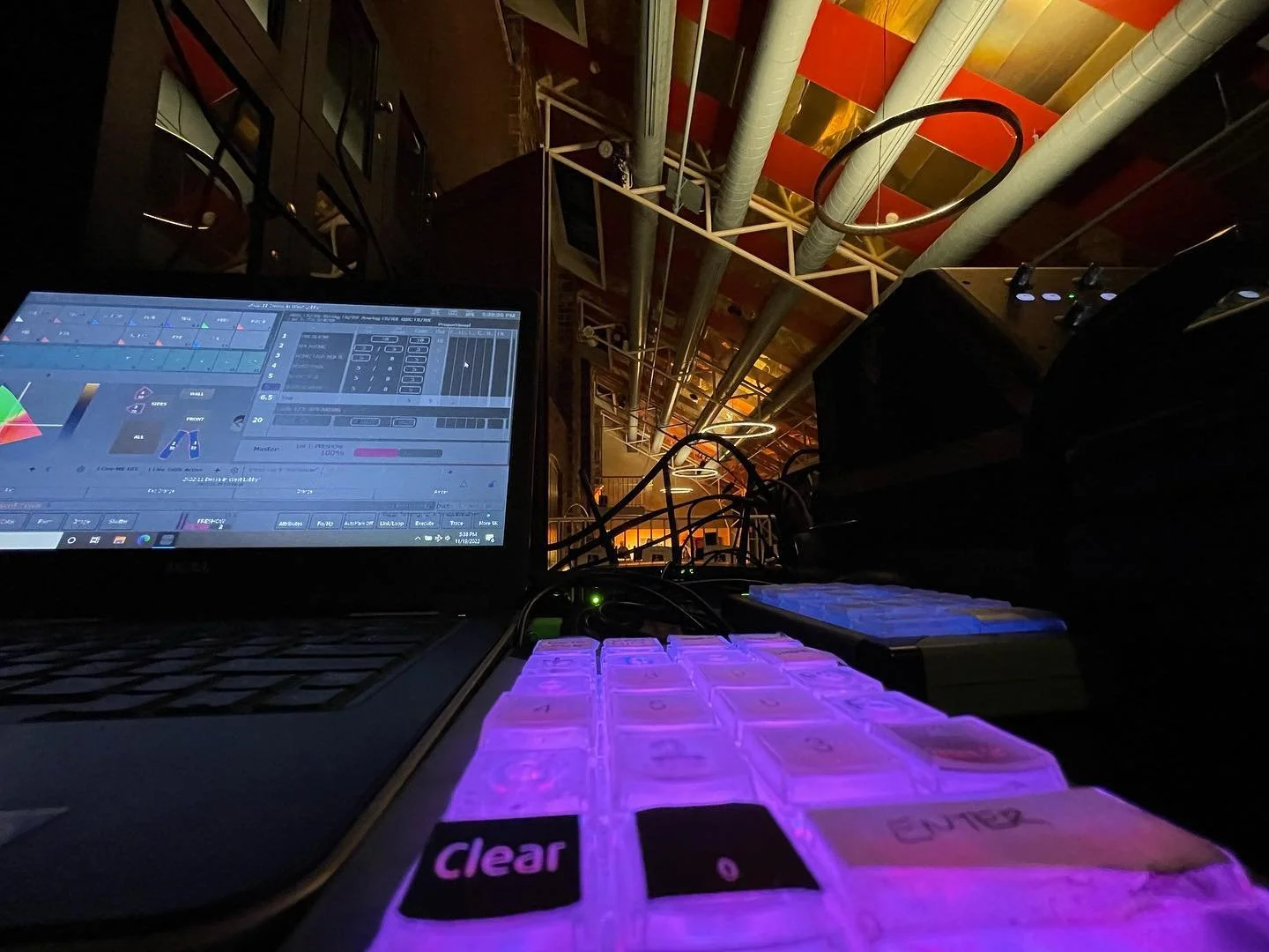 On this episode of audio guy does lights. #mccarter #battlestation