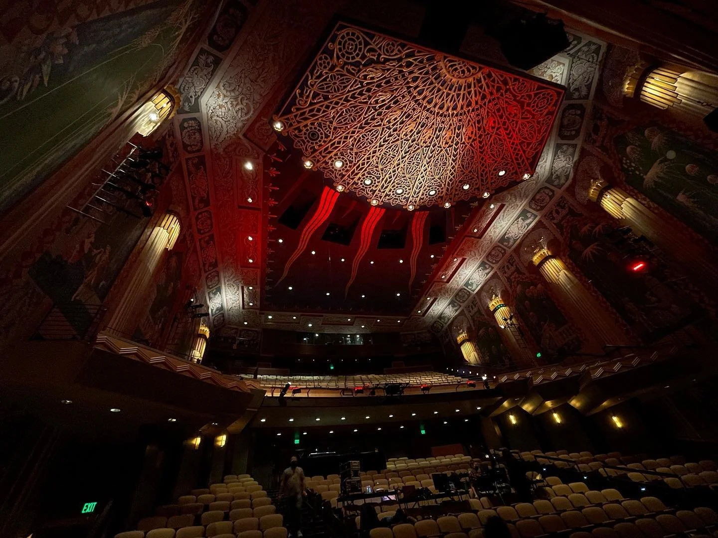 Realized I never posted these. #paramounttheatre #bostonfoodies #boston #dreamingzenzile #artsemerson
