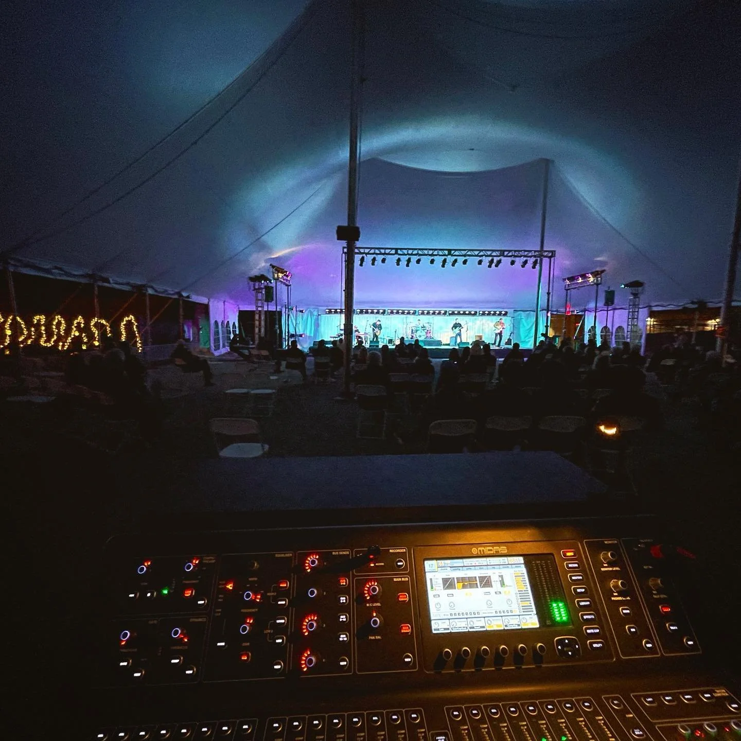 Congrats to Harvest &amp; Rust on a great show, and shout out to all of the talent and hard working people at #BTG for kicking off what&rsquo;s sure to be a hell of a summer. #battlestation #battlestations
